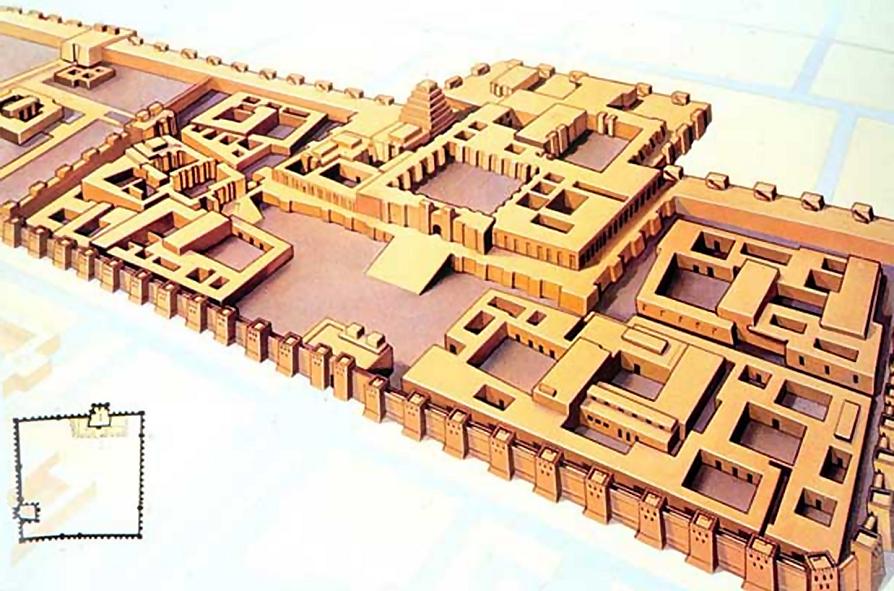 Una de las características más notables de la arquitectura babilónica es que sus construcciones no tenían cimientos, de las planchas de cimentación se desplantaban los muros de carga. Una vez con estos los babilónicos utilizaban bóvedas y arcos, utilizando ladrillos...